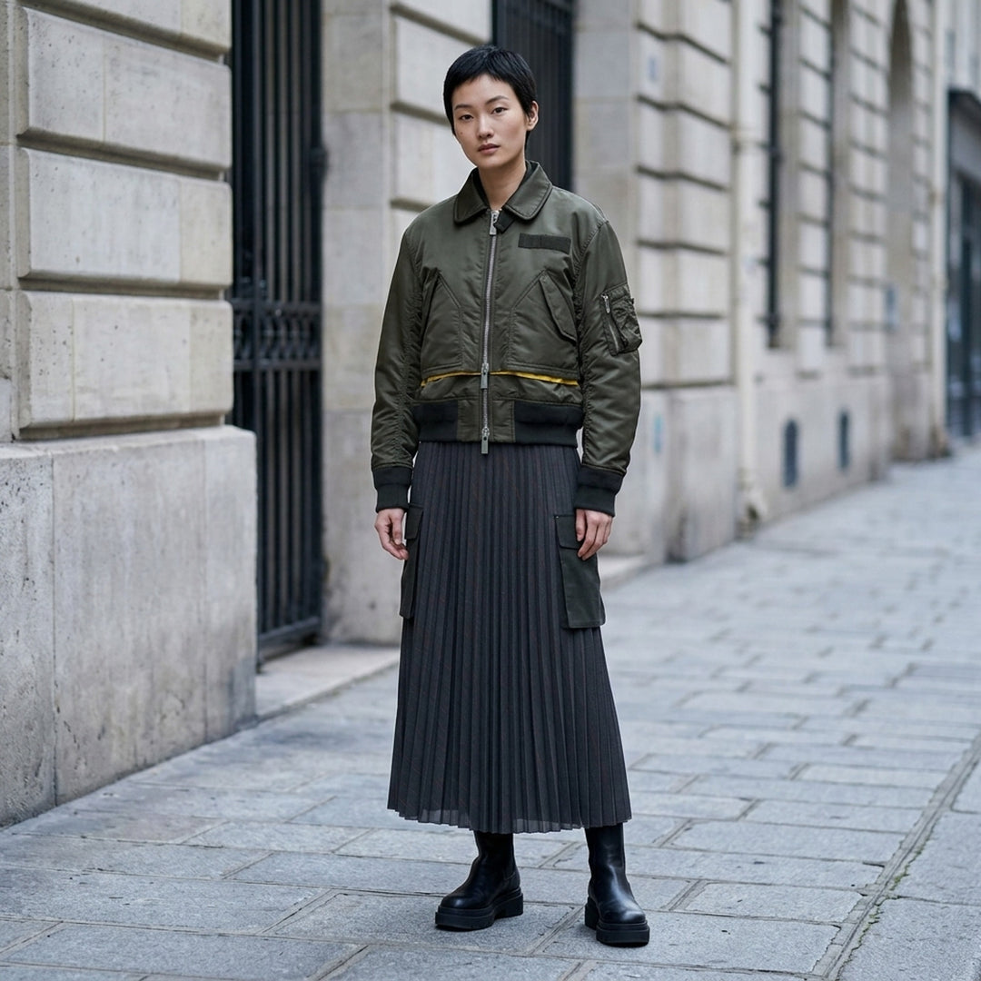 Nylon Twill Bomber Blouson | sacai | Club21 - lifestyle