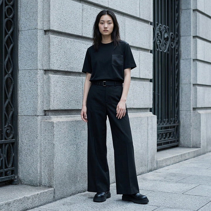 Nylon Twill Cotton Jersey T-Shirt | sacai | Club21 - lifestyle