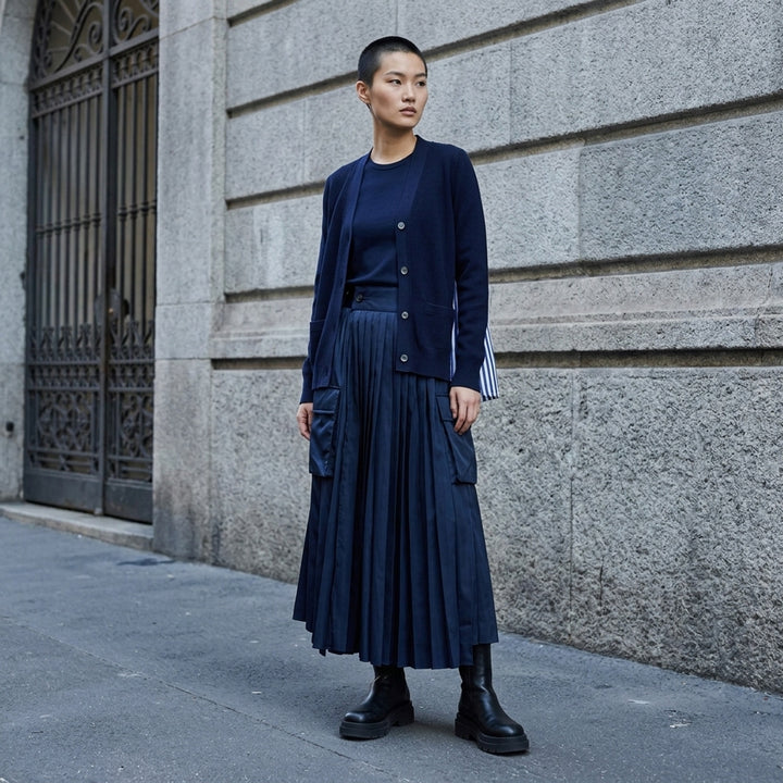 Nylon Twill Pleated Cargo Skirt | sacai | Club21 - lifestyle