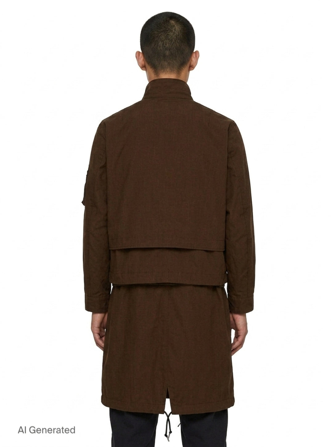 Nylon Twill Ripstop Coat | sacai | Club21 - back