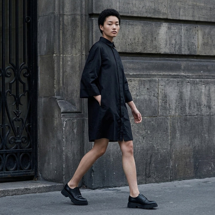 Oversized Poplin Shirt Dress | sacai | Club21 - lifestyle