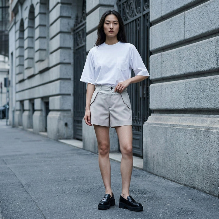 Poplin Cotton Jersey Tee | sacai | Club21 - lifestyle