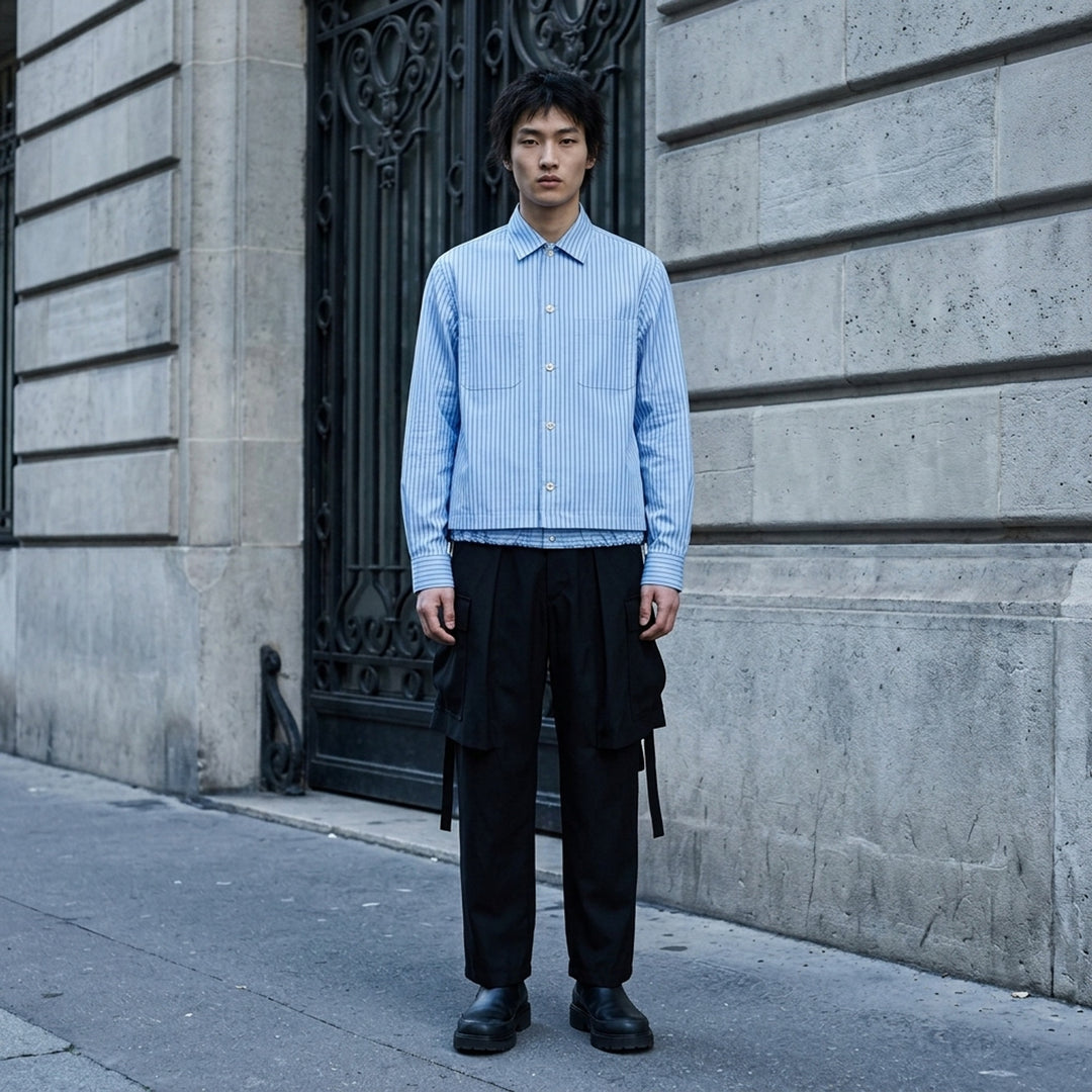 Poplin Long Sleeve Shirt | sacai | Club21 - lifestyle