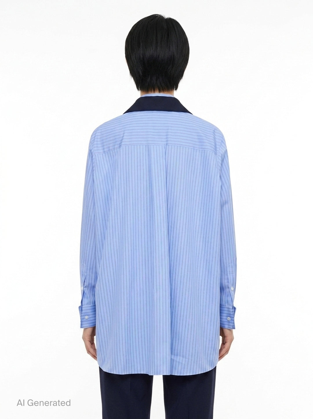 Poplin x Suiting Shirt | sacai | Club21 - back