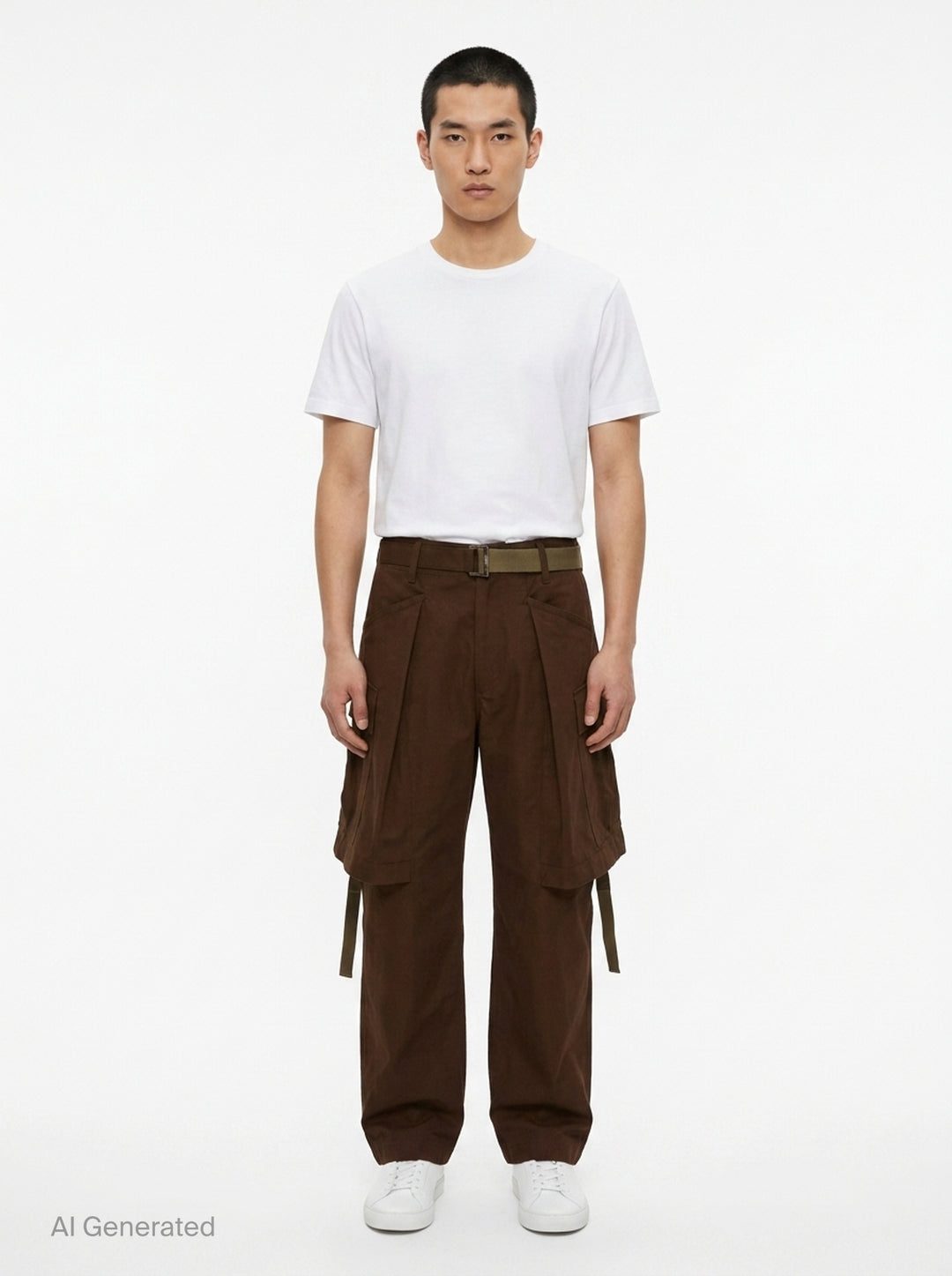 Rip Stop Cargo Pants | sacai | Club21 - front
