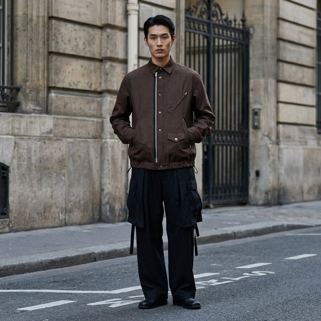 Suiting Blouson Jacket | sacai | Club21 - lifestyle