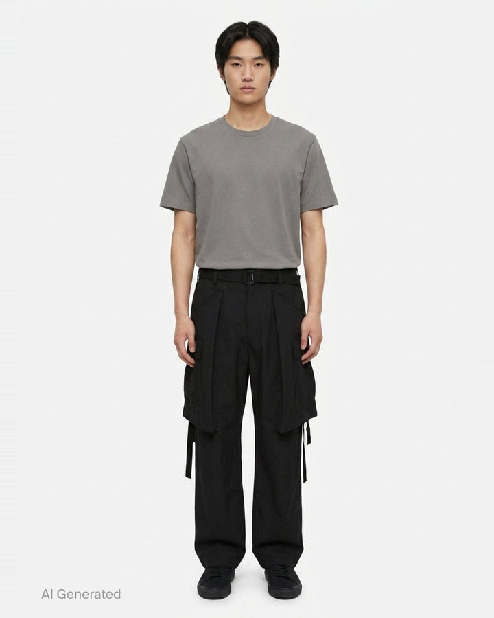 Suiting Cargo Pants | sacai | Club21 - front