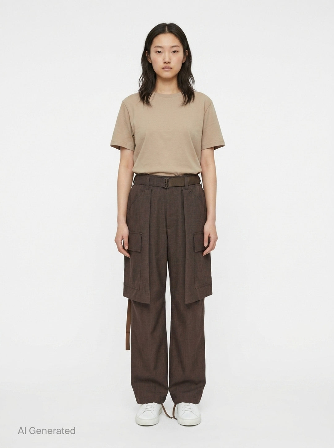 Suiting Cargo Pants | sacai | Club21 - front