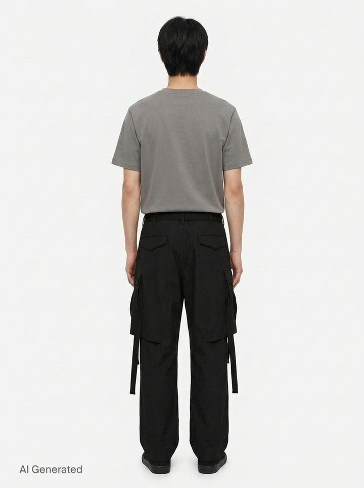 Suiting Cargo Pants | sacai | Club21 - back