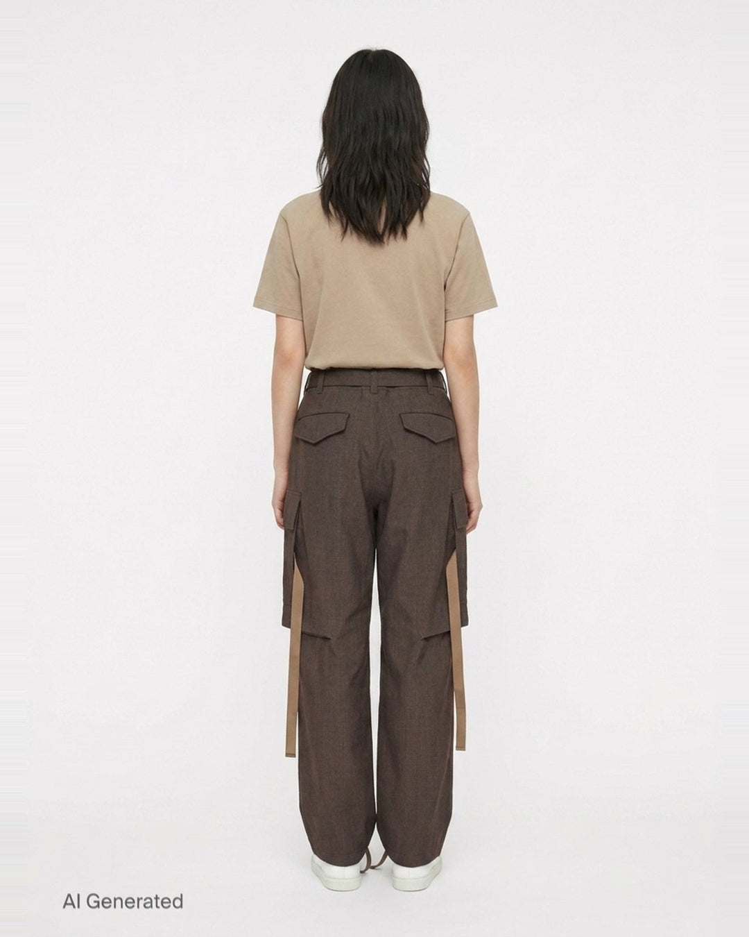 Suiting Cargo Pants | sacai | Club21 - back