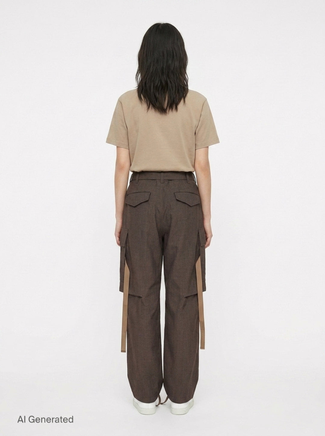 Suiting Cargo Pants | sacai | Club21 - back