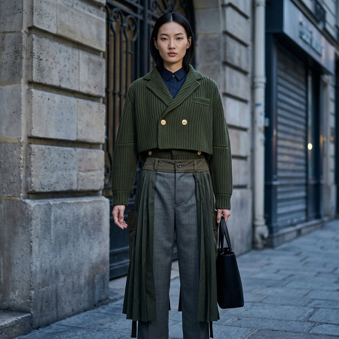Suiting x Nylon Twill Pants | sacai | Club21 - lifestyle