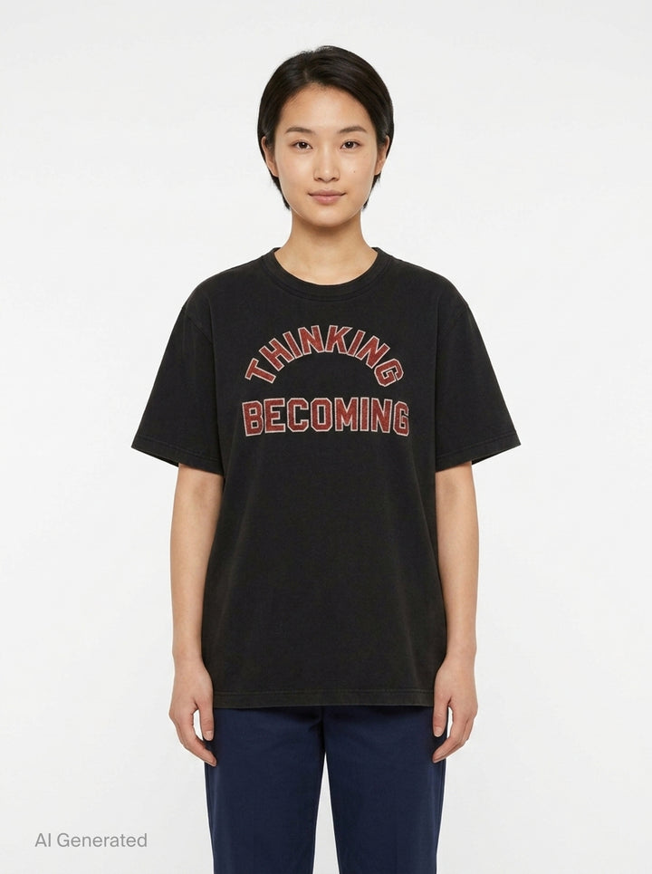 Thinking Becoming Graphic Tee | sacai | Club21 - front