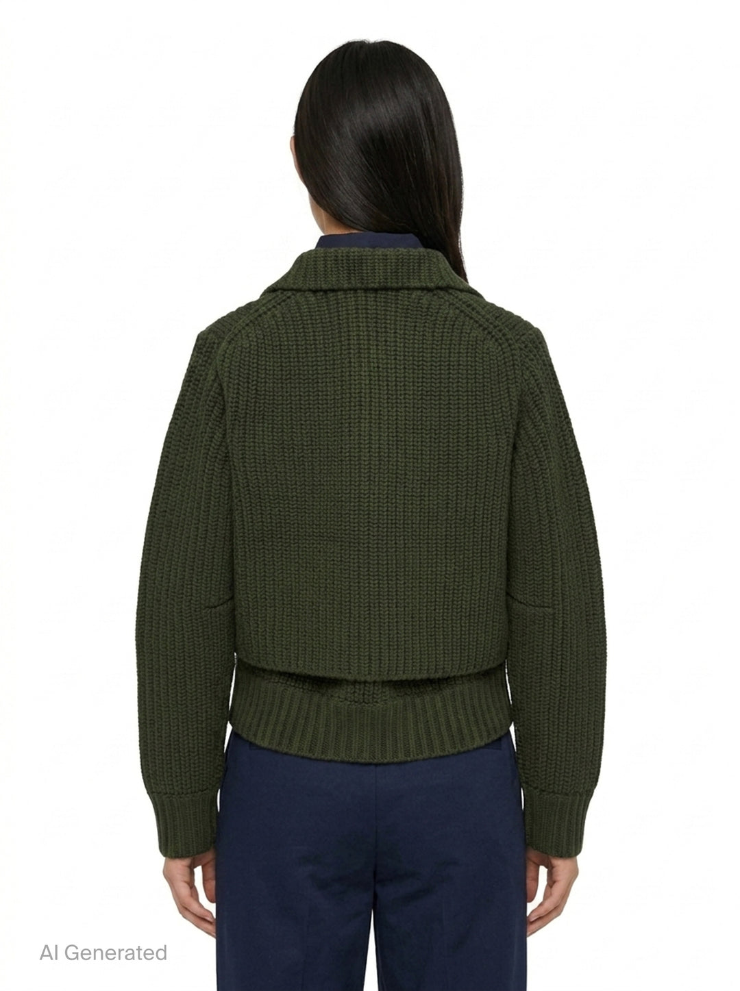 Wool Knit Suiting Jacket | sacai | Club21 - back