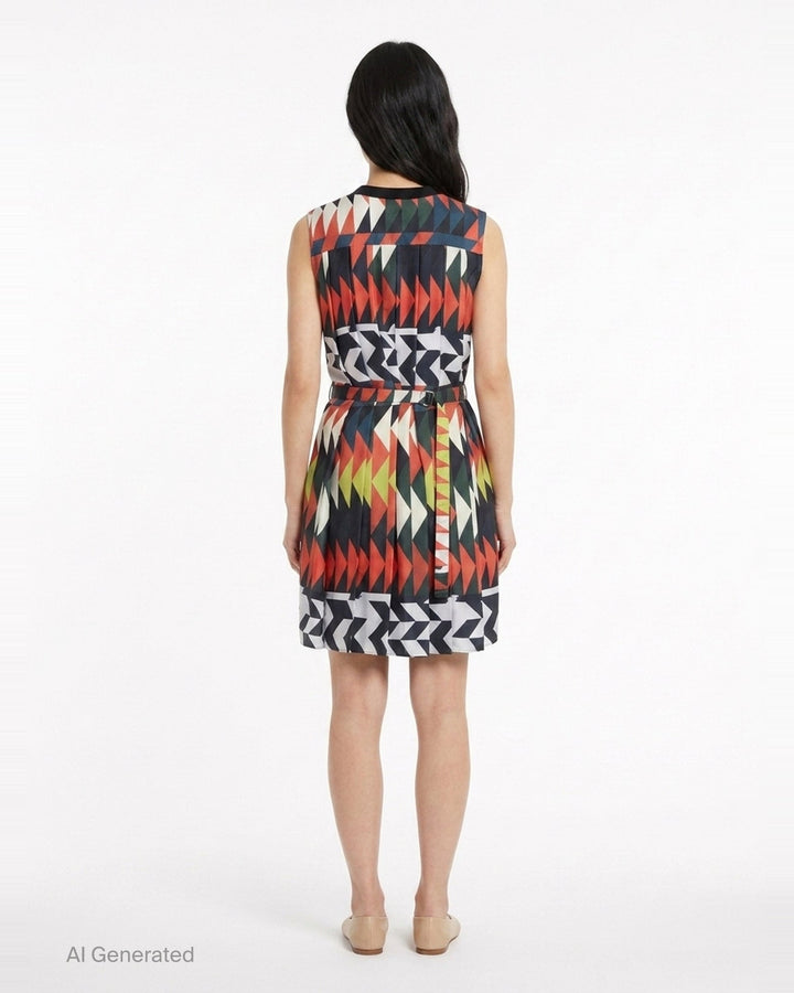 x A.P.C. Quilts Dress | sacai | Club21 - back