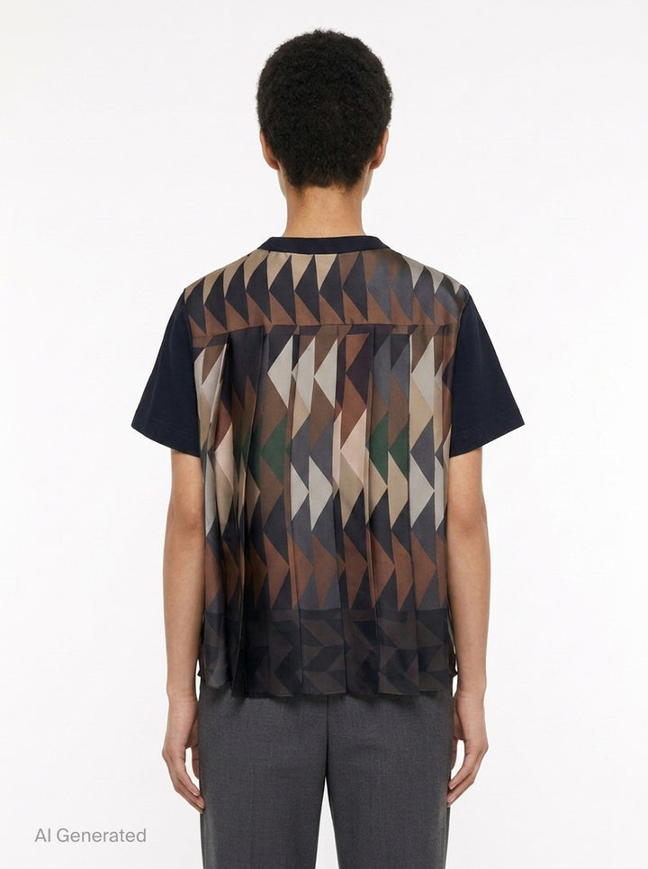 x A.P.C. Quilts T-Shirt | sacai | Club21 - back