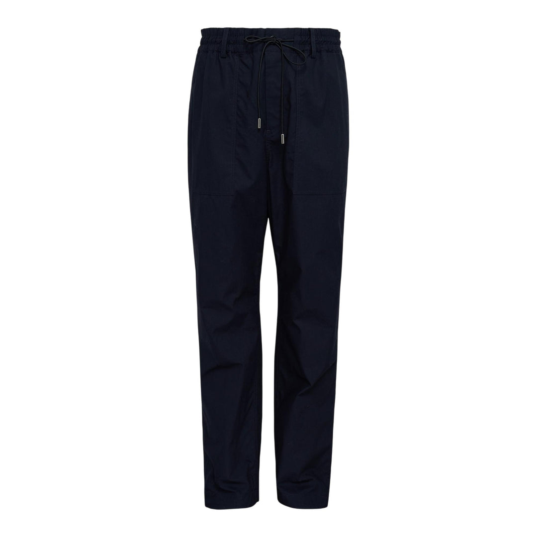 Club21 - sacai - Cotton Nylon Oxford Pants - PANTS - Navy