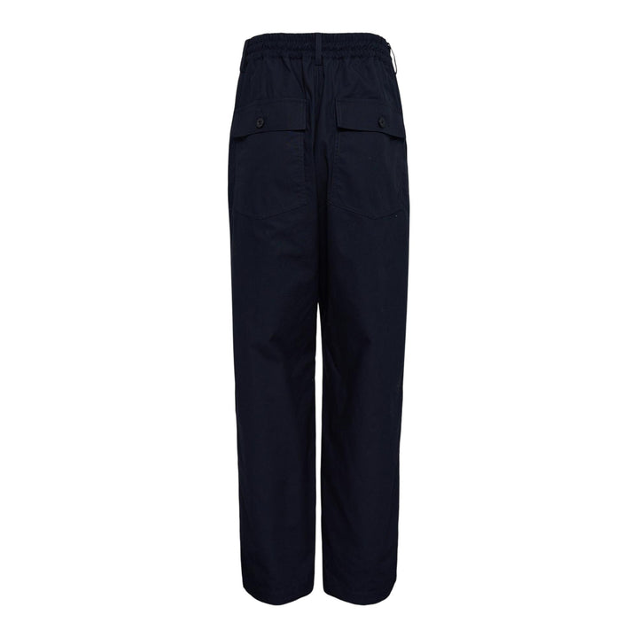 Club21 - sacai - Cotton Nylon Oxford Pants - PANTS - Navy