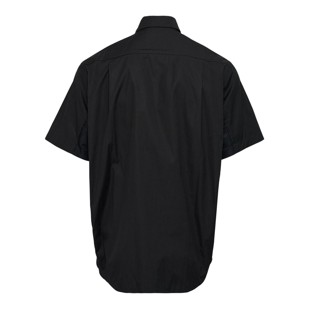 Club21 - sacai - Cotton Poplin Shirt - SHIRTS - Black