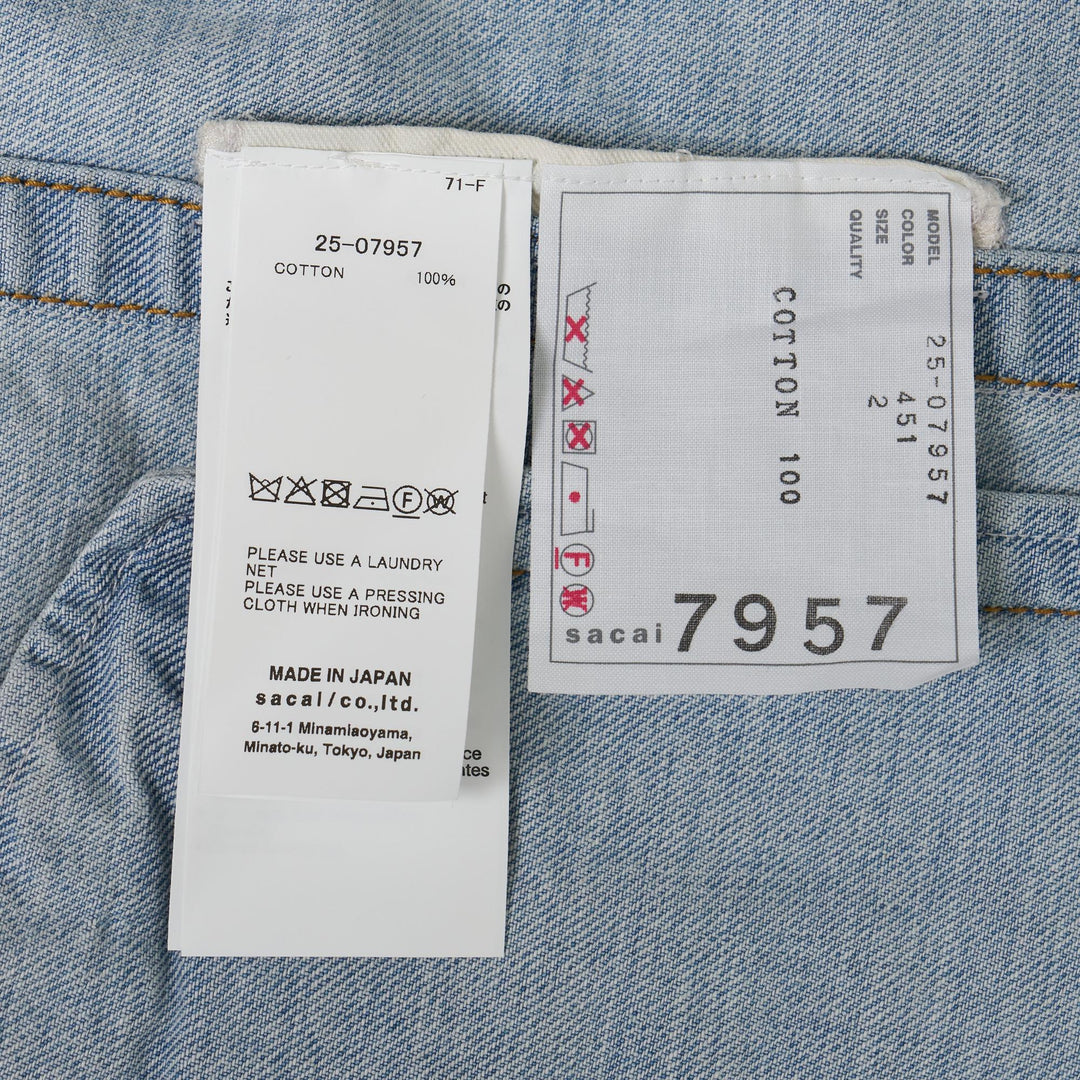 Club21 - sacai - Denim Dress - WOVEN DRESSES - Light Blue