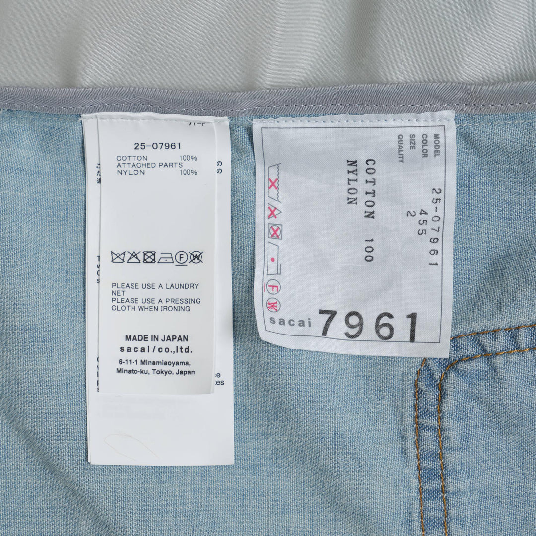 Club21 - sacai - Denim Shirt - BLOUSES - Light Blue