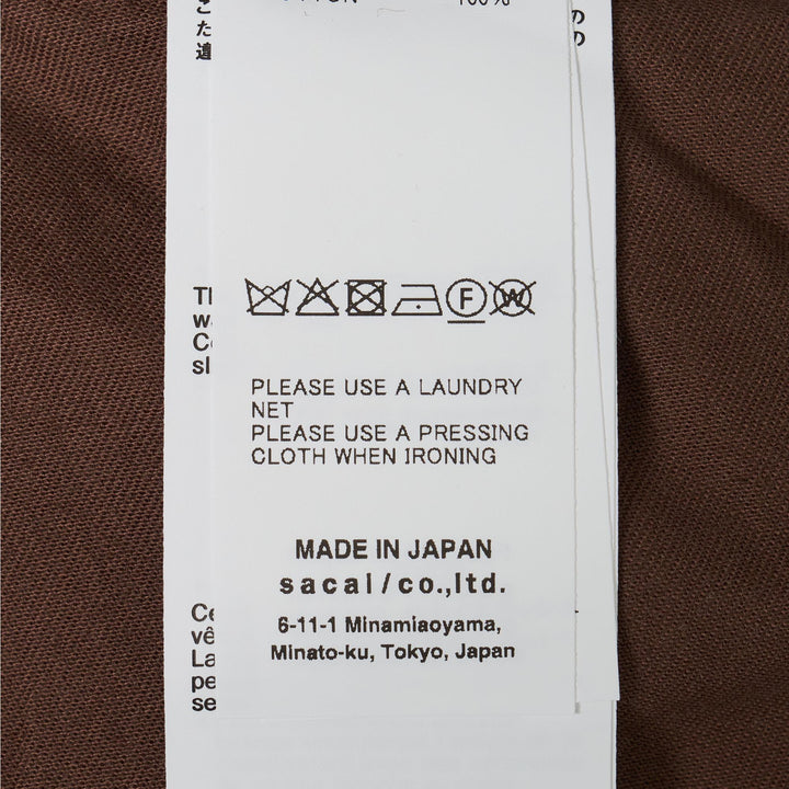 Club21 - sacai - Denim Shorts - SHORTS - Brown