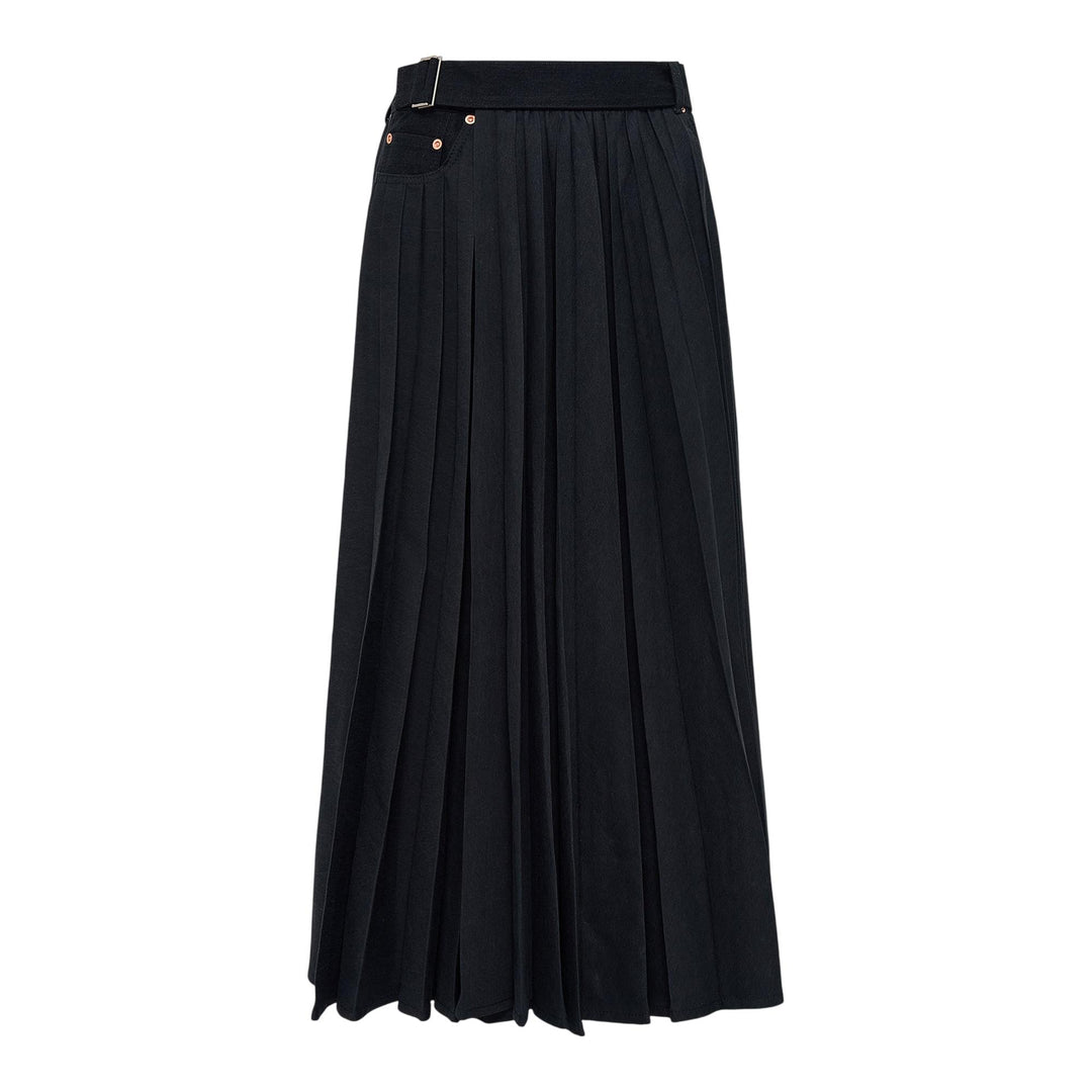 Club21 - sacai - Denim Skirt - SKIRTS - Black