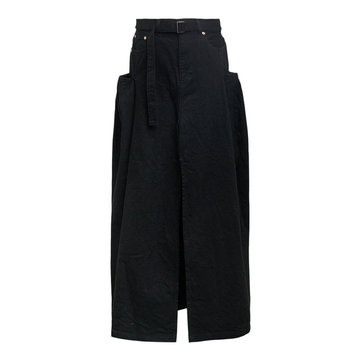 Club21 - sacai - Denim Skirt - SKIRTS - Black