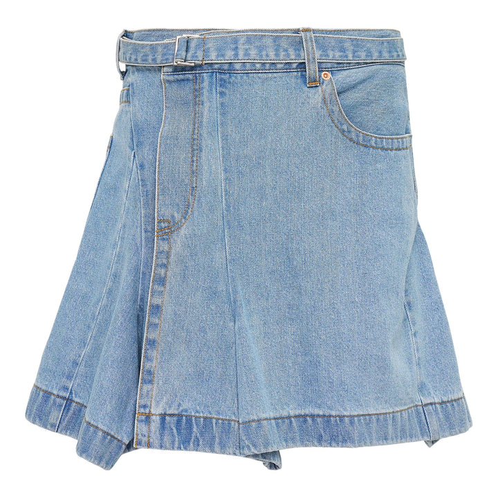 Club21 - sacai - Denim Skirt - SKIRTS - Light Blue