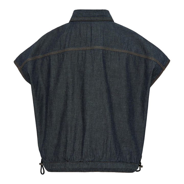 Club21 - sacai - Dungaree Shirt - BLOUSES - Indigo