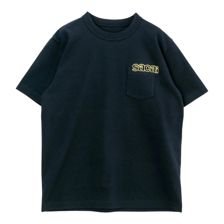 Club21 - sacai - Kichu Embroidery T-Shirt - TEES - Navy