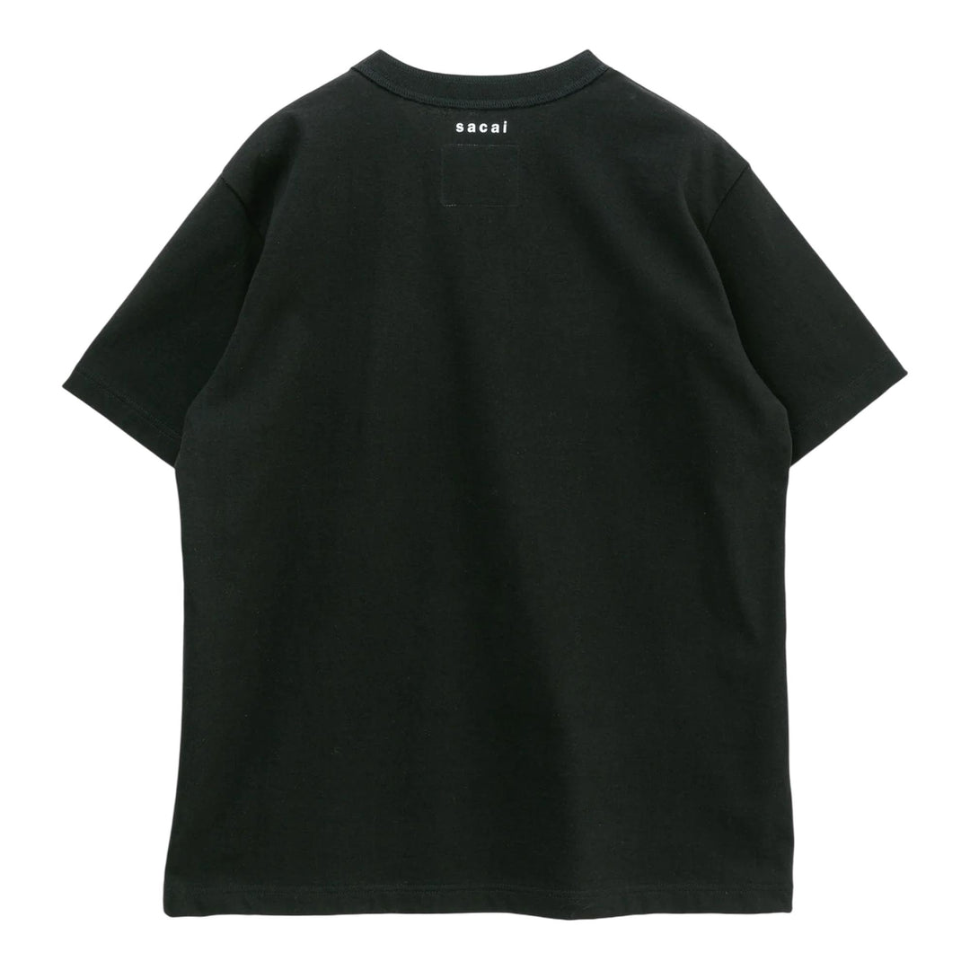 Club21 - sacai - Kichu Tee - TEES - Black
