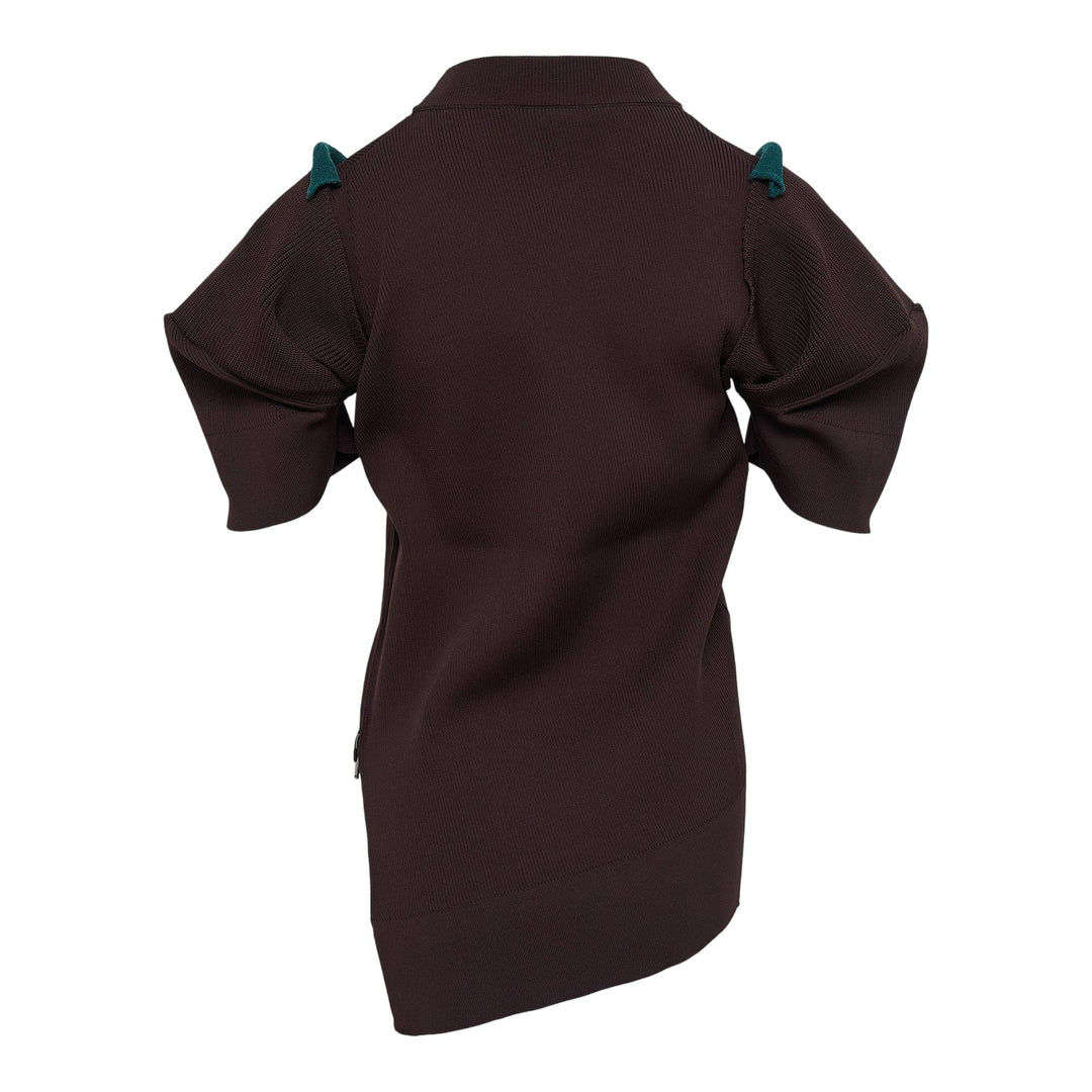 Club21 - sacai - Knit Pullover - KNIT TOPS - Brown