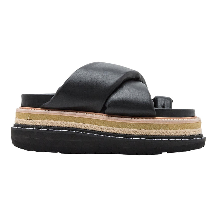 Club21 - sacai - Multiple Sole Sandals - FLAT SANDALS - Black