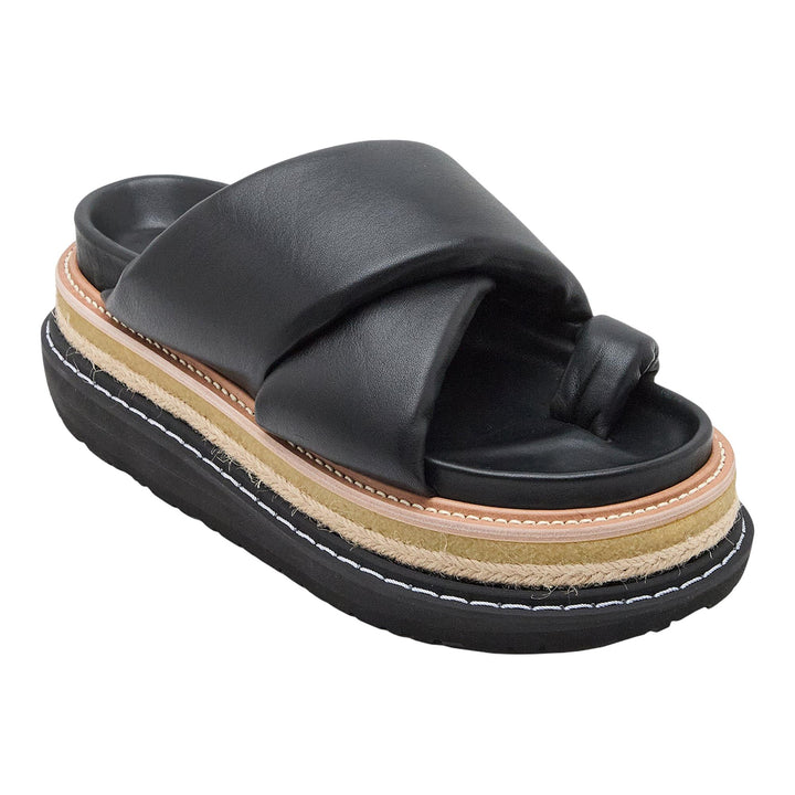 Club21 - sacai - Multiple Sole Sandals - FLAT SANDALS - Black