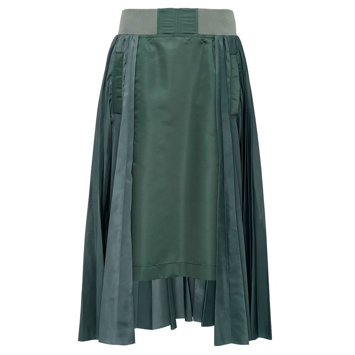 Nylon Twill Skirt