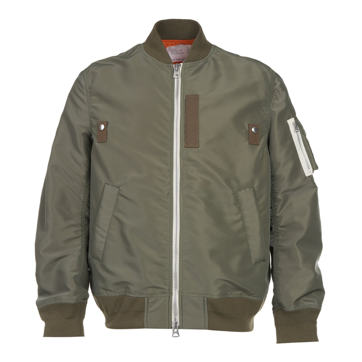Nylon Twill Blouson Jacket