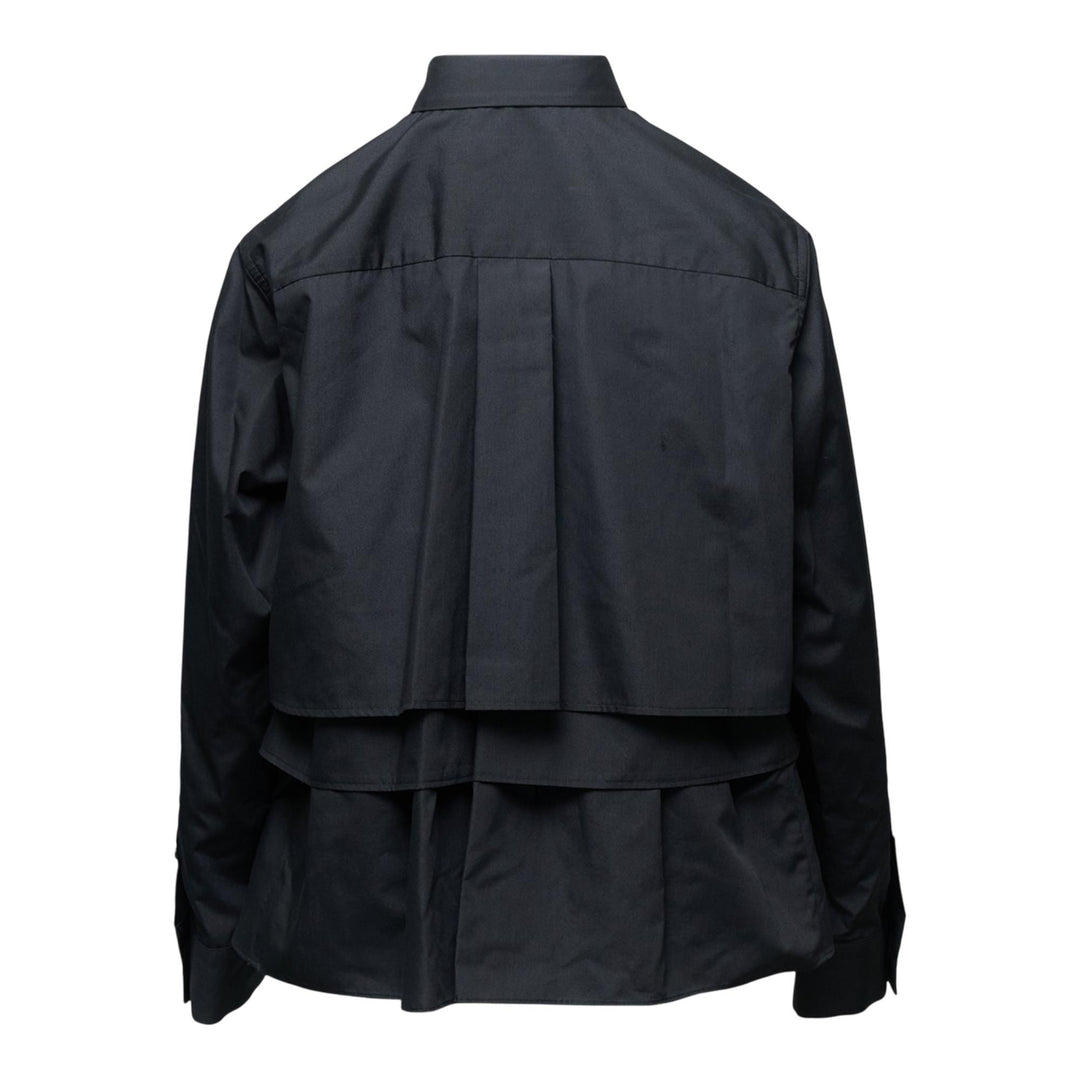 Club21 - sacai - Poplin Shirt - BLOUSES - Black
