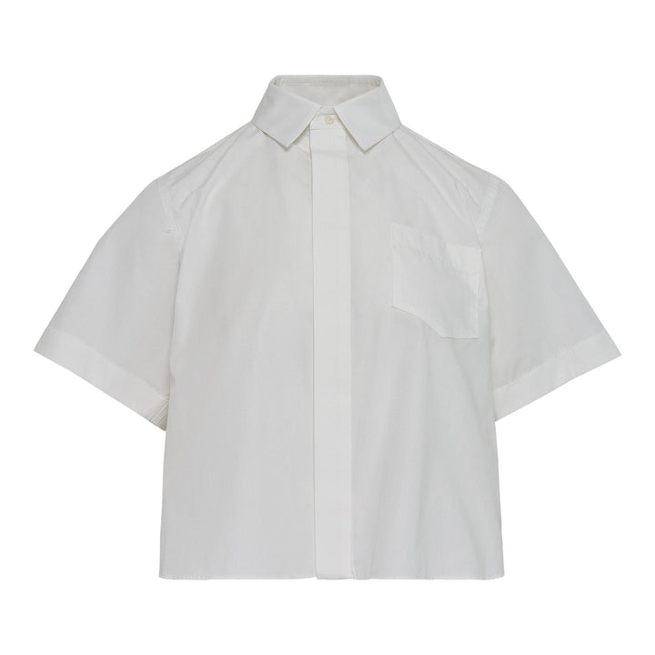 Club21 - sacai - Poplin Shirt - BLOUSES - Off-White