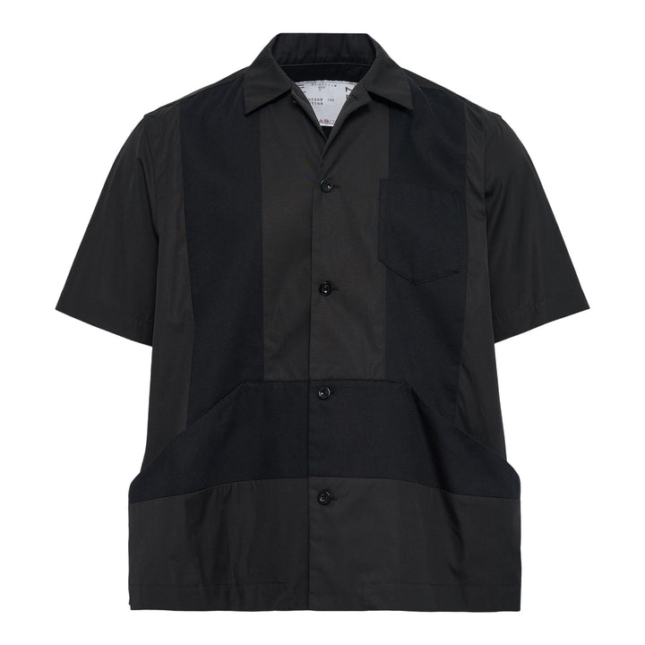 Club21 - sacai - Poplin Shirt - SHIRTS - Black