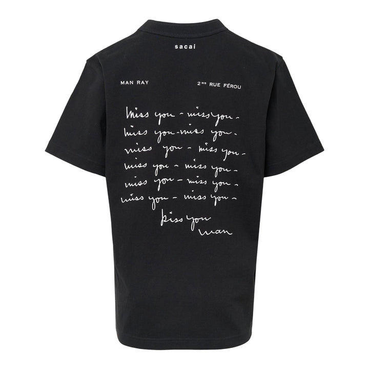 Club21 - sacai - Print T-Shirt - TEES - Black