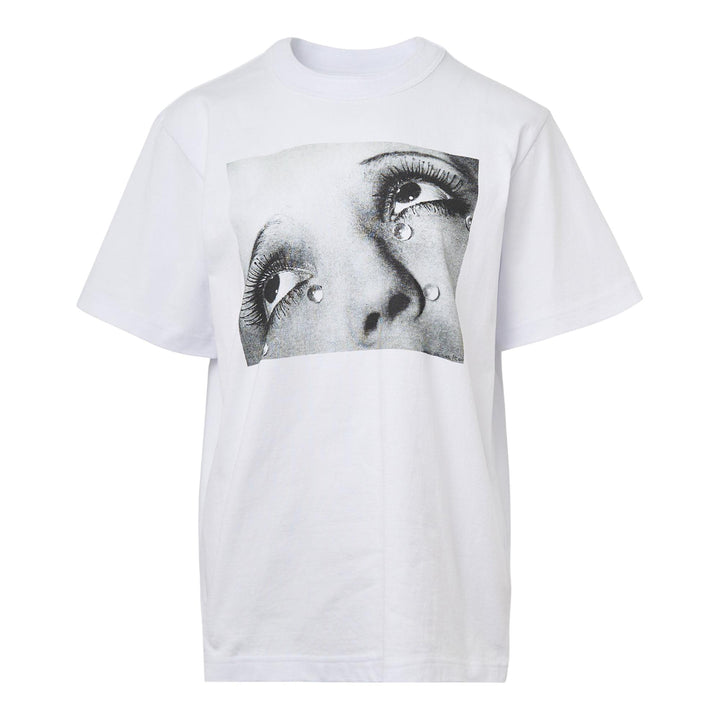 Club21 - sacai - Print T-Shirt - TEES - White
