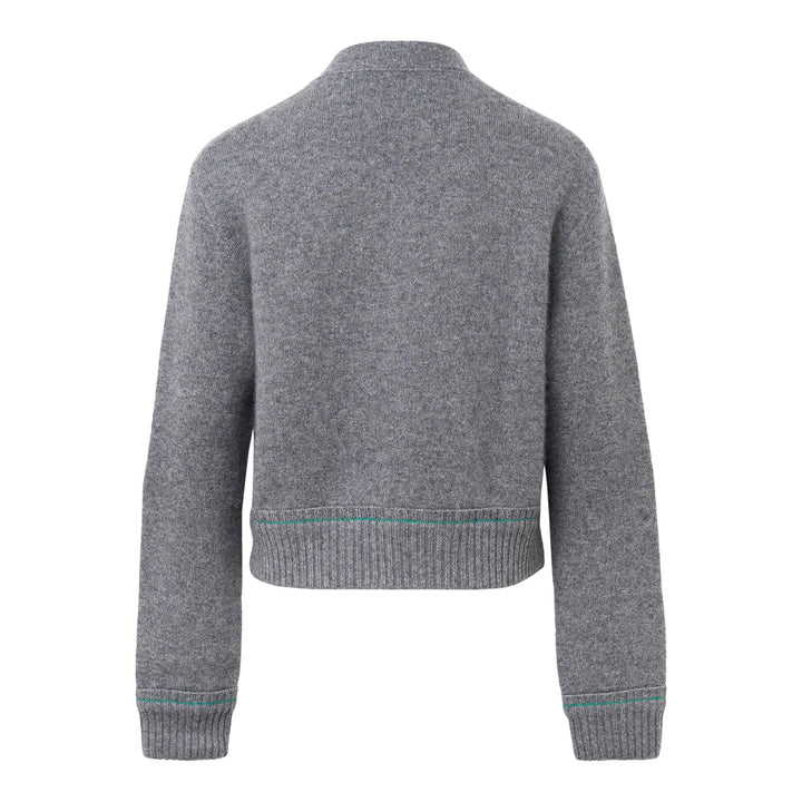 Club21 - sacai - S Cashmere Knit Cardigan - CARDIGANS - Grey