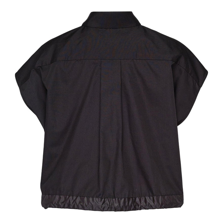 Club21 - sacai - S Cotton Poplin Shirt - BLOUSES - Black