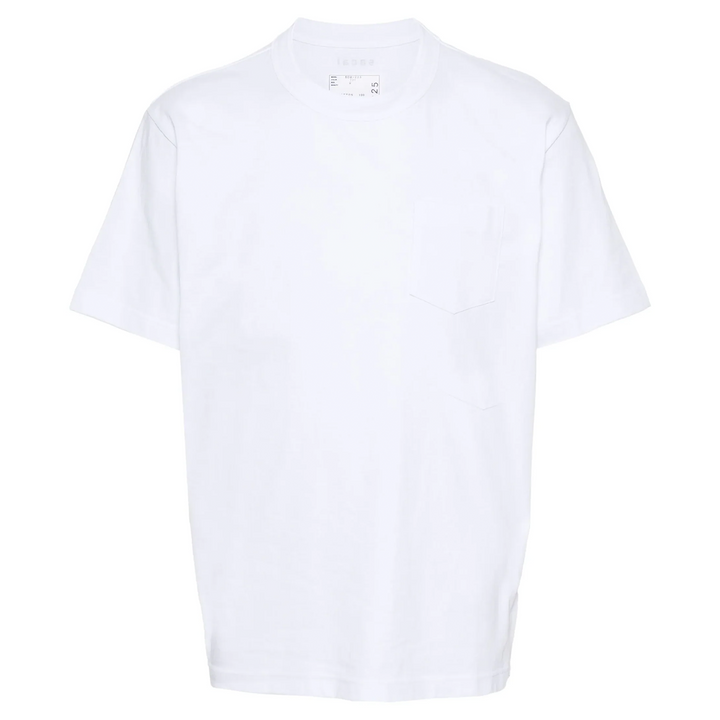 Side Zip Cotton T-Shirt