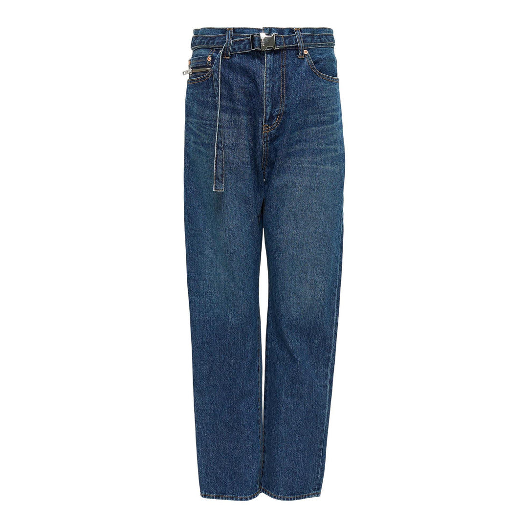 Club21 - sacai - Straight Denim Pants - JEANS - Blue