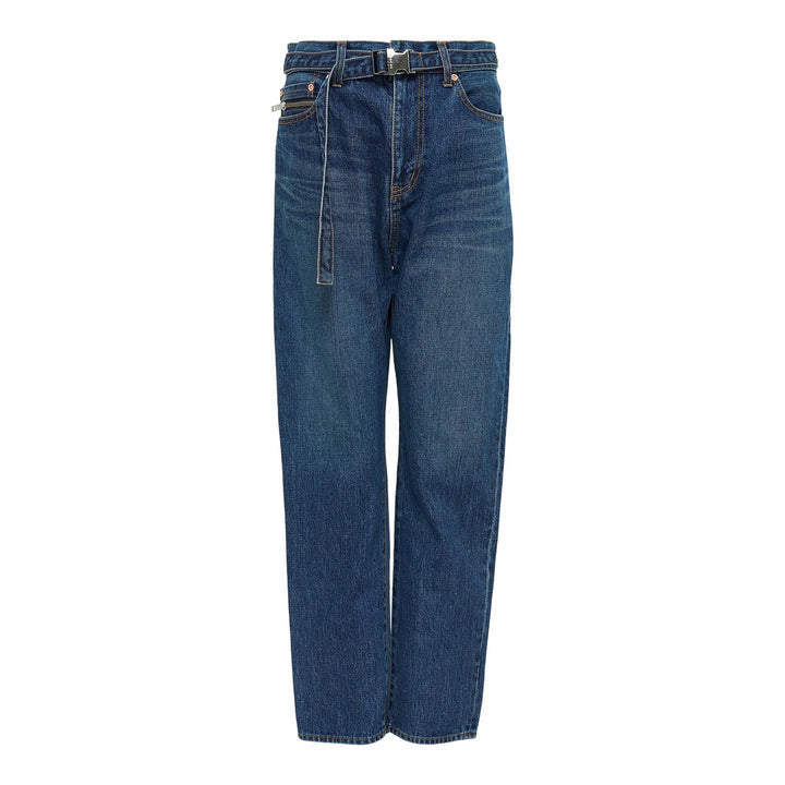Club21 - sacai - Straight Denim Pants - JEANS - Blue