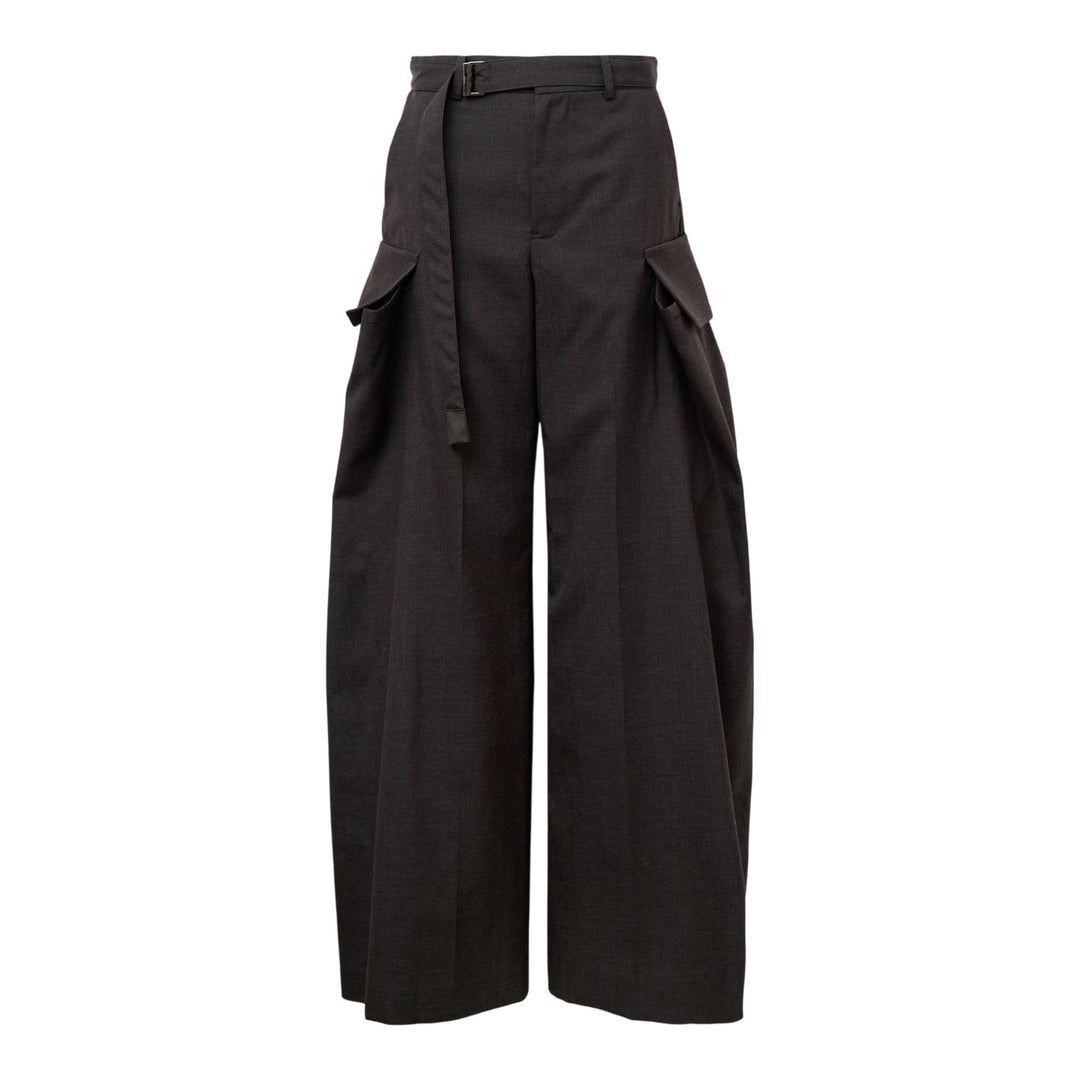 Club21 - sacai - Suiting Pants - PANTS - Brown