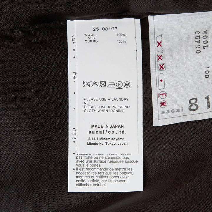 Club21 - sacai - Suiting Pants - PANTS - Brown