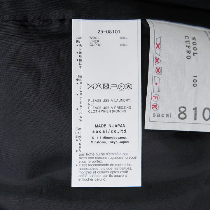 Club21 - sacai - Suiting Pants - PANTS - Charcoal